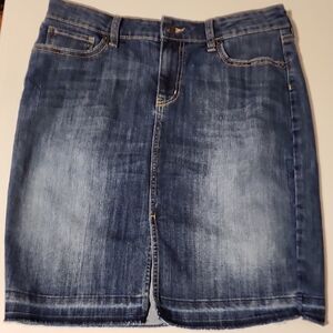 GAP Blue Mini Pencil Skirt Casual